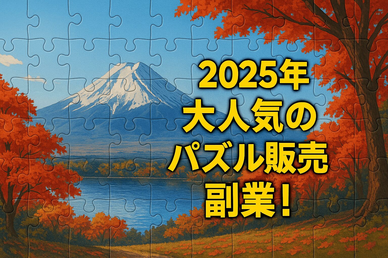 AIでパズル販売