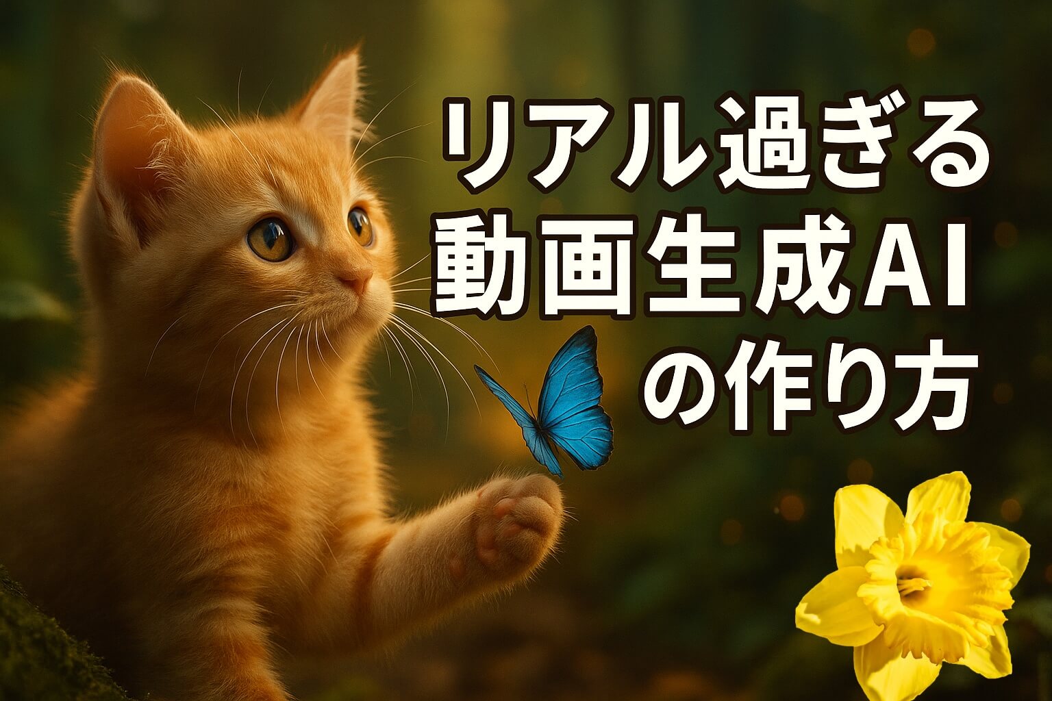 リアルな動画生成AI