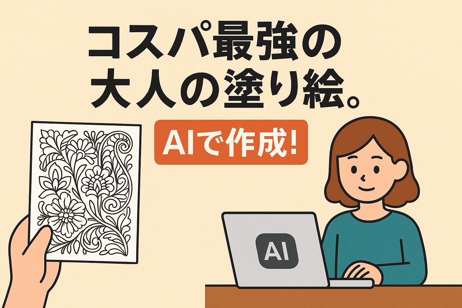 大人の塗り絵