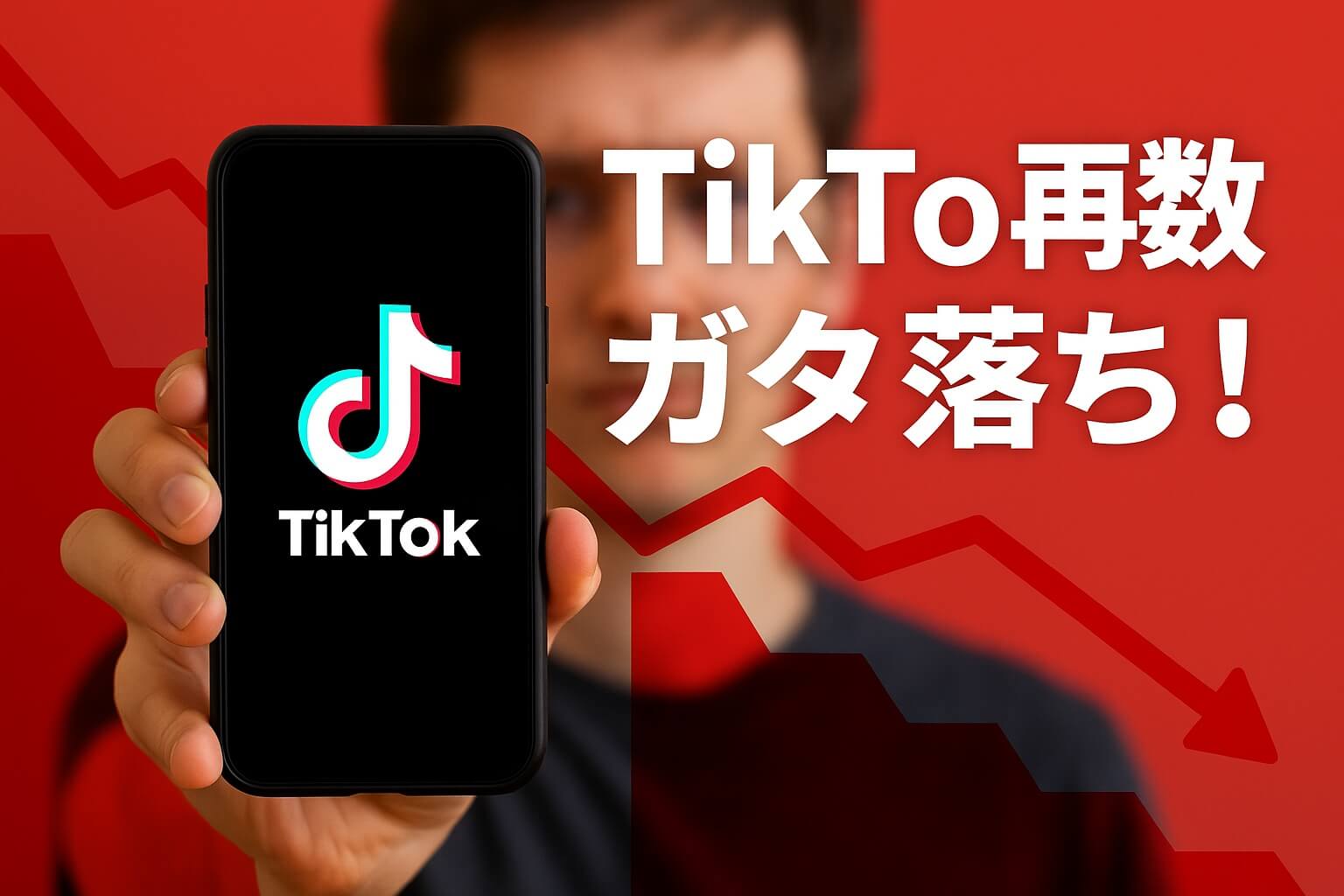 TikTok再生数ガタ落ち