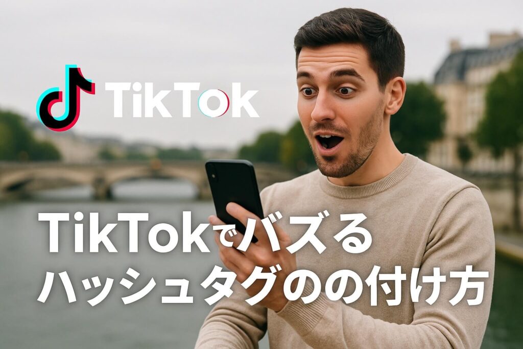 TikTokでバズるハッシュタグ